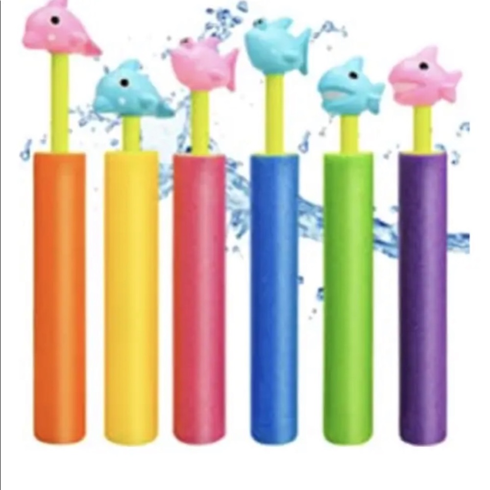 Balnore Water Guns Bulk-6 PCS Toddler Pool Toys | Safe Pool Toys for Toddlers